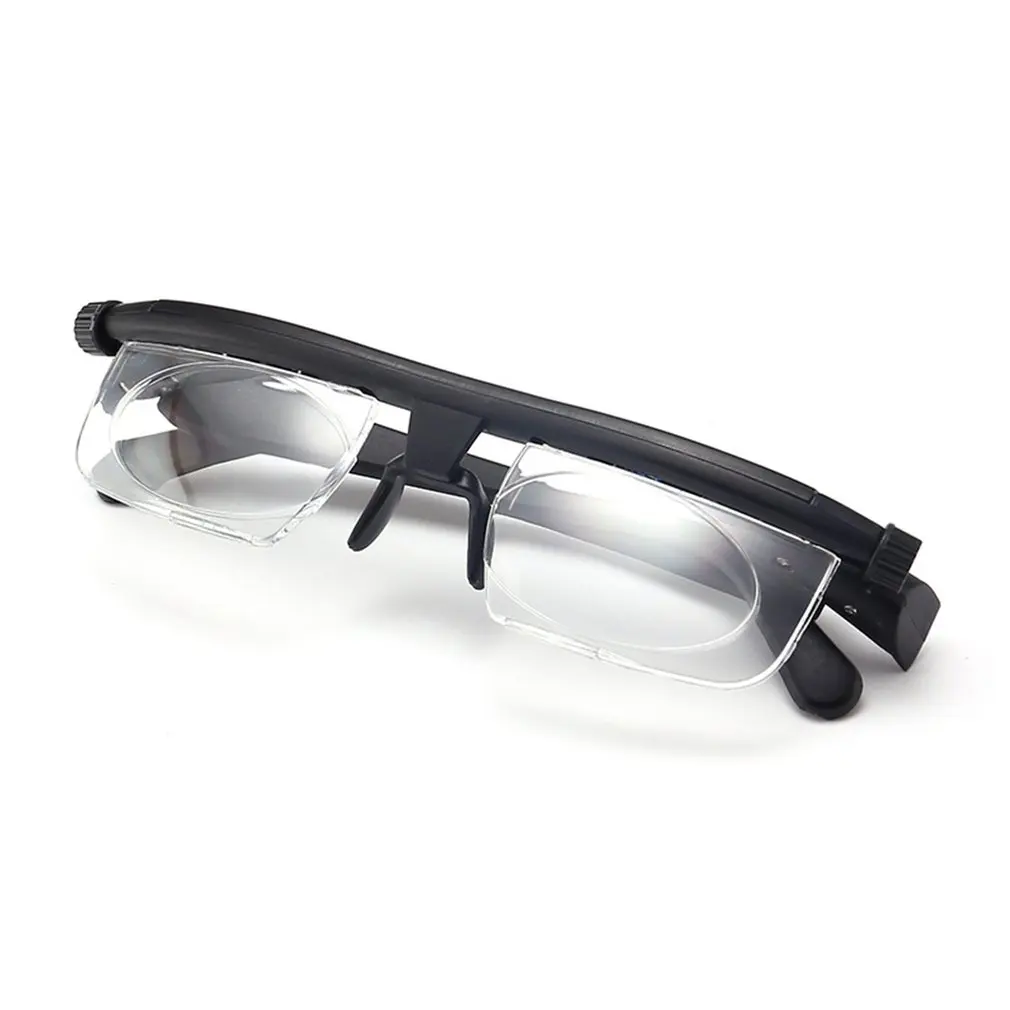 

Adjustable Glasses Non-Prescription Lenses for Nearsighted Farsighted Computer Reading Driving Unisex Variable Focus Glasses