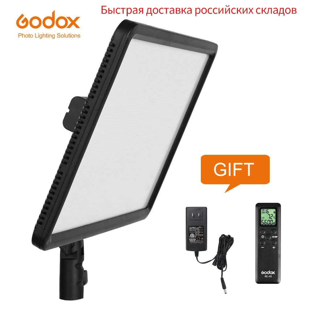 

GODOX LEDP260C Ultra-thin 30W 3300-5600k LED Video Light Panel Lamp for Digital DSLR Camera Studio Photography