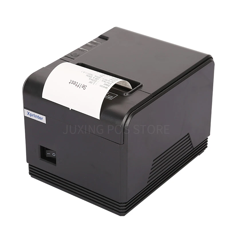 Xprinter XP Q200 80mm kitchen POS thermal receipt printer USB+Serial