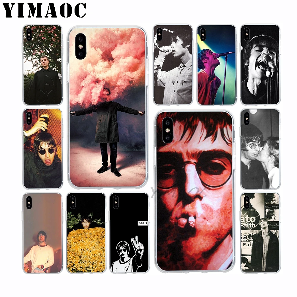 

Liam Gallagher Singer Soft TPU Silicone Case for Apple Iphone Xr Xs Max X 10 8 Plus 7 6S 6 Plus SE 5S 5 7Plus 8Plus Cover