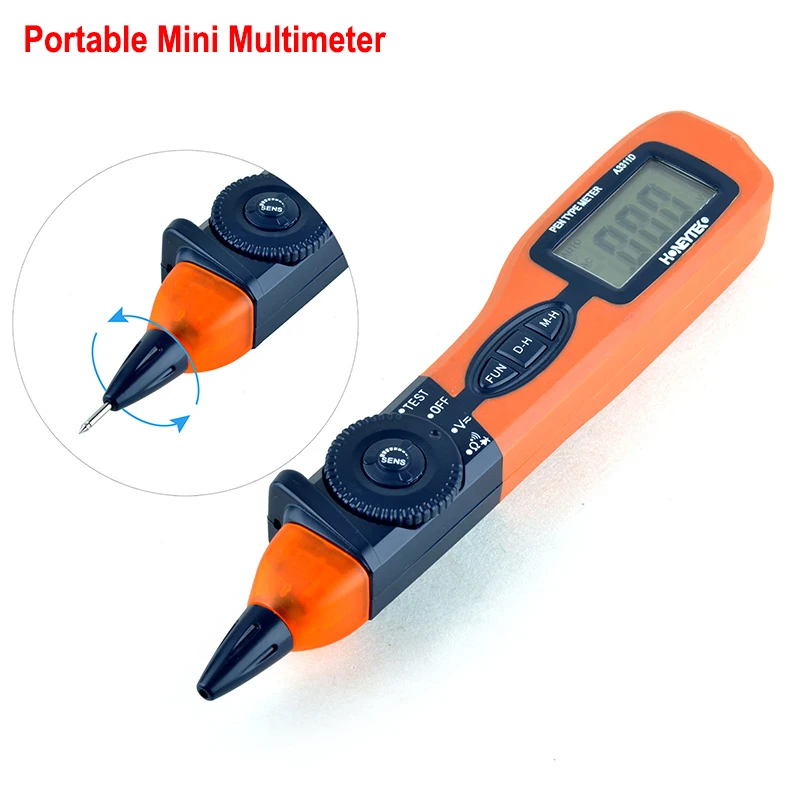 

High Precision Digital Multimeter Pen Type Meter Auto Range LCD Scree Professional Voltage Resistance Tester