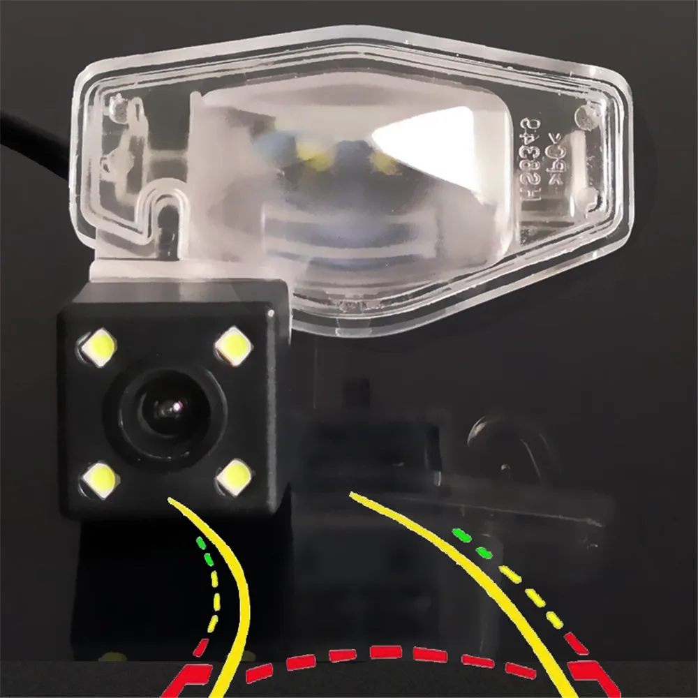 170D интеллектуальная динамическая траектория треков камера заднего вида для Honda Fit Jazz Pilot Jade Vezel CRV Integra Elysion Odyssey