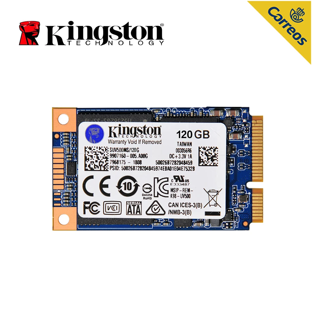 

Kingston Technology UV500 SSD 120GB hdd 520 MB/s 2.5 inch SATA Internal Solid State Drive Hard Disk HD SSD For PCs and laptops
