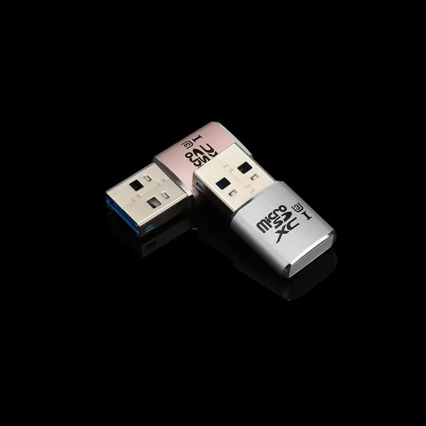 EC2 HIPERDEAL Мода USB 3,0 Mini Card Reader/MICRO SD/SDXC Алюминий TF Card Reader Mar27 Прямая поставка
