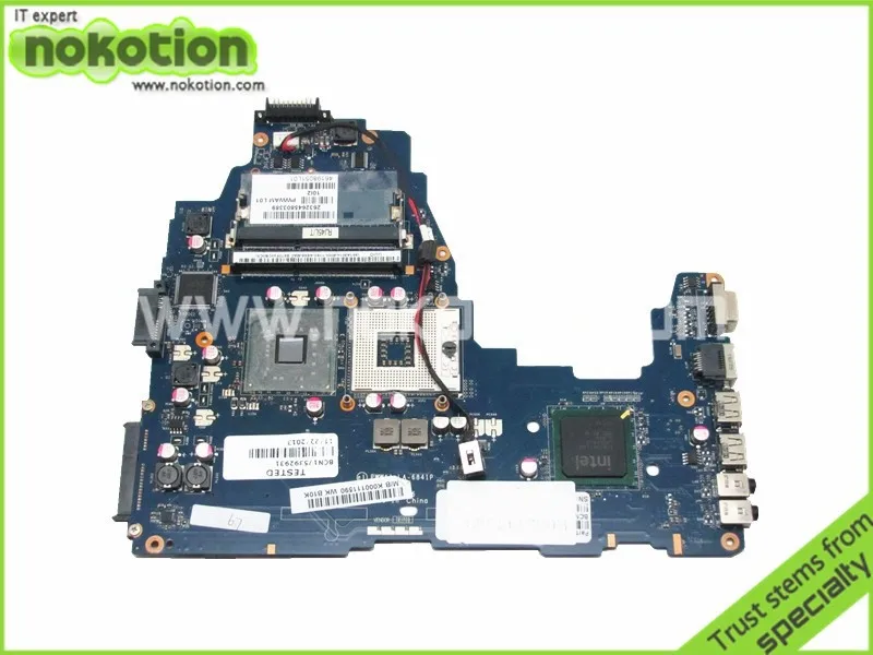 

NOKOTION laptop motherboard for toshiba satellite C660 K000111590 LA-6841P intel GL40 DDR3