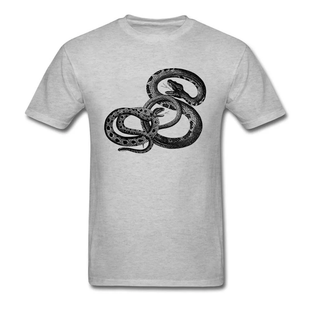 Стойкая Очаровательная страшная футболка со змеей, мужская спортивная футболка с коротким рукавом, черная футболка на Хэллоуин со скидкой