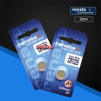 

2pc renata lithium Battery CR1225 3V %100 original brand renata 1225 battery