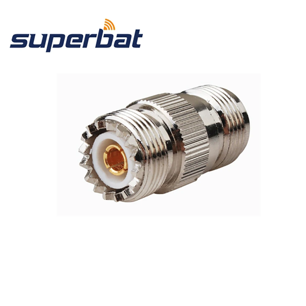 Superbat 5Pcs N-UHF Adapter N Jack Naar Uhf Vrouwelijke Rechte Rf Coaxiale Connector