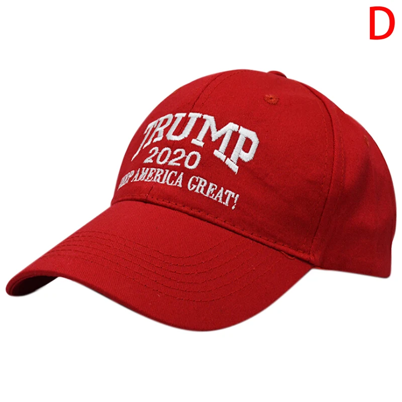 Unisex Adjustable Republican Red Black Hat Re-Election Keep America Great Embroidery New Cap Cotton Baseball Hat - Цвет: as picture