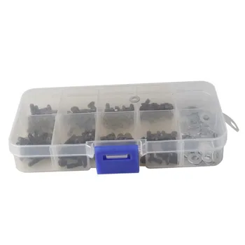 

Kids Toy Full Car Screw Box (180pcs) Metal Assorted Repair Tool For Car 1/10 HSP RC Car Spare Part Upgrade