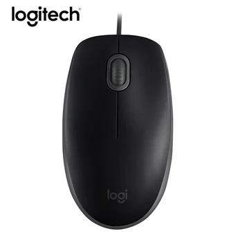 

Logitech M110 wired mute silent mouse computer mouse latop mouse windows/mac