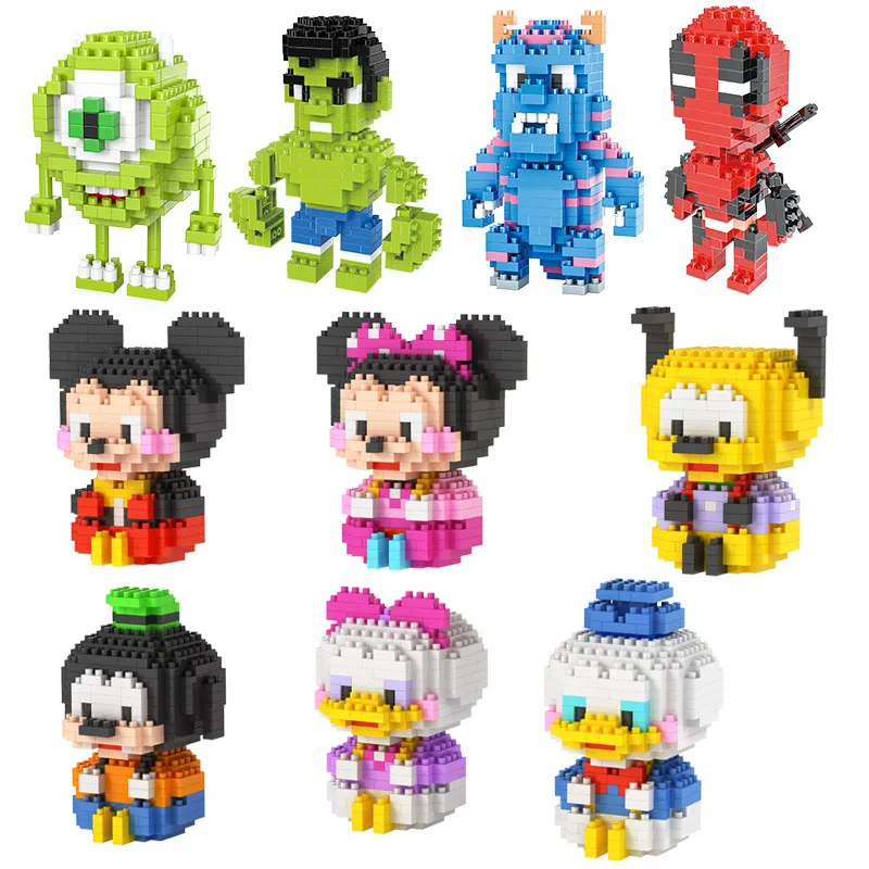 

60g small Mickey Mouse cartoon design cute diamond block new hc brand toy