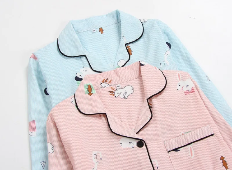 women spring cotton home clothing (2)