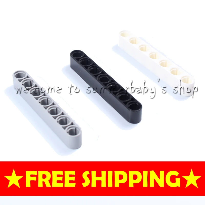 

Toy Technic Liftarm 1*7 Thick 58P DIY kid diamond Building blocks enlighten playmobil ABS decool lego Compatible