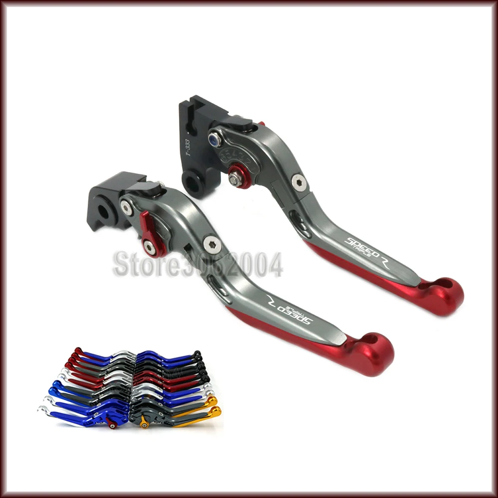 

For TRIUMPH SPEED TRIPLE R SPEEDTRIPLER 2012-2014 Motorcycle Accessories Folding Extendable Adjustable Brakes Clutch Levers CNC