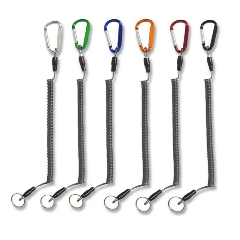 

Fishing Lanyards Boating Ropes Kayak Secure Pliers Lip Grips Tackle Tools Carabiner Lost Rope Fishing Gear Securing Pliers Tools