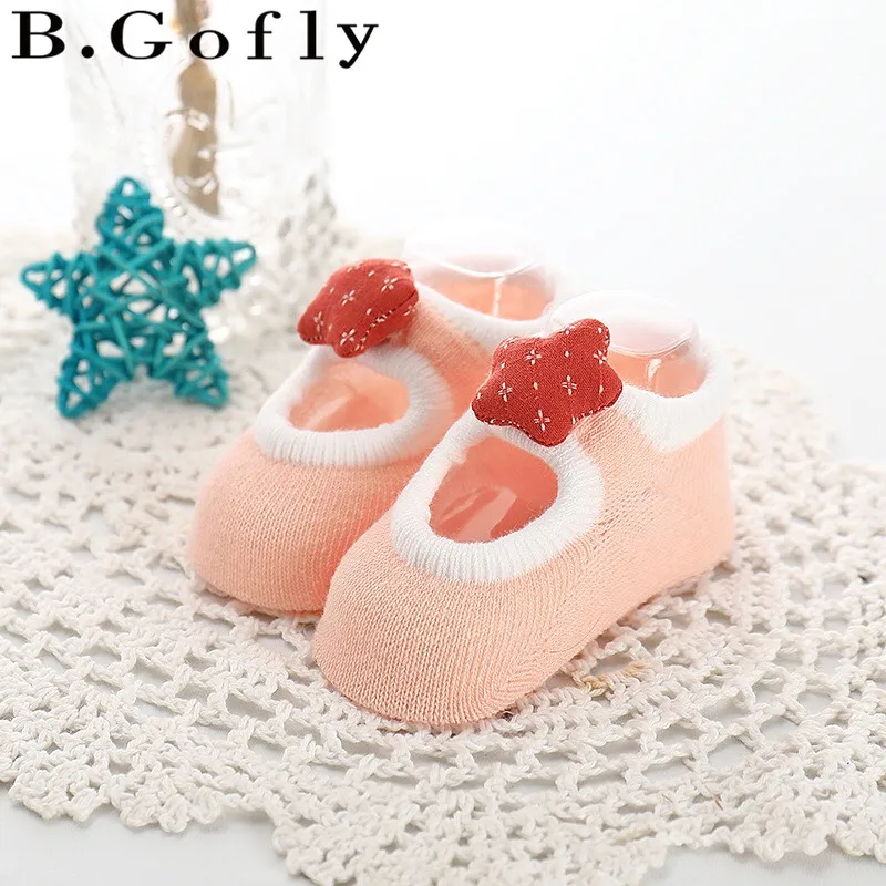 

2018 1-2 years Autumn Winter New Born Infant Toddler Girl Children Non-slip Rubber Boy Short Kids Baby Sock Shoes