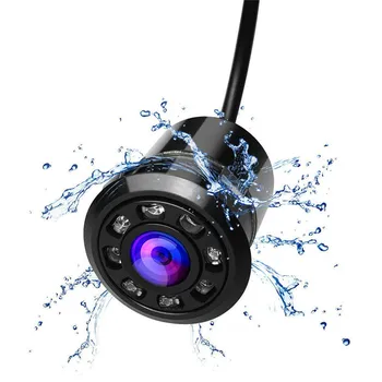 

Car Backup Rear View Camera Reverse Parking 8 LED Night Vision HD Camera 19j10