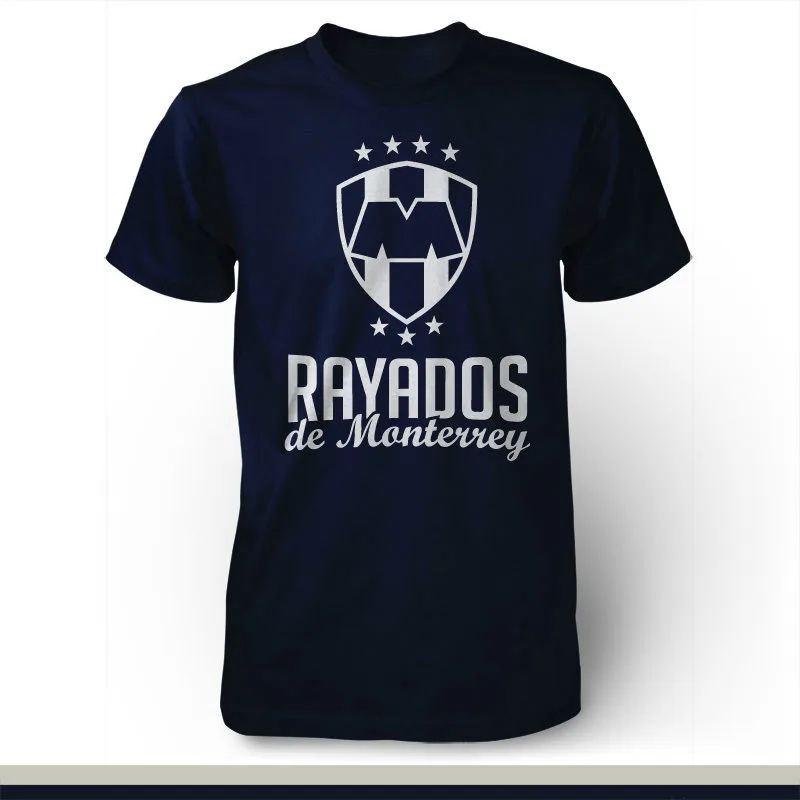 Rayados de Monterrey Mexico Futbol Soccer T Shirt Camiseta Jersey High