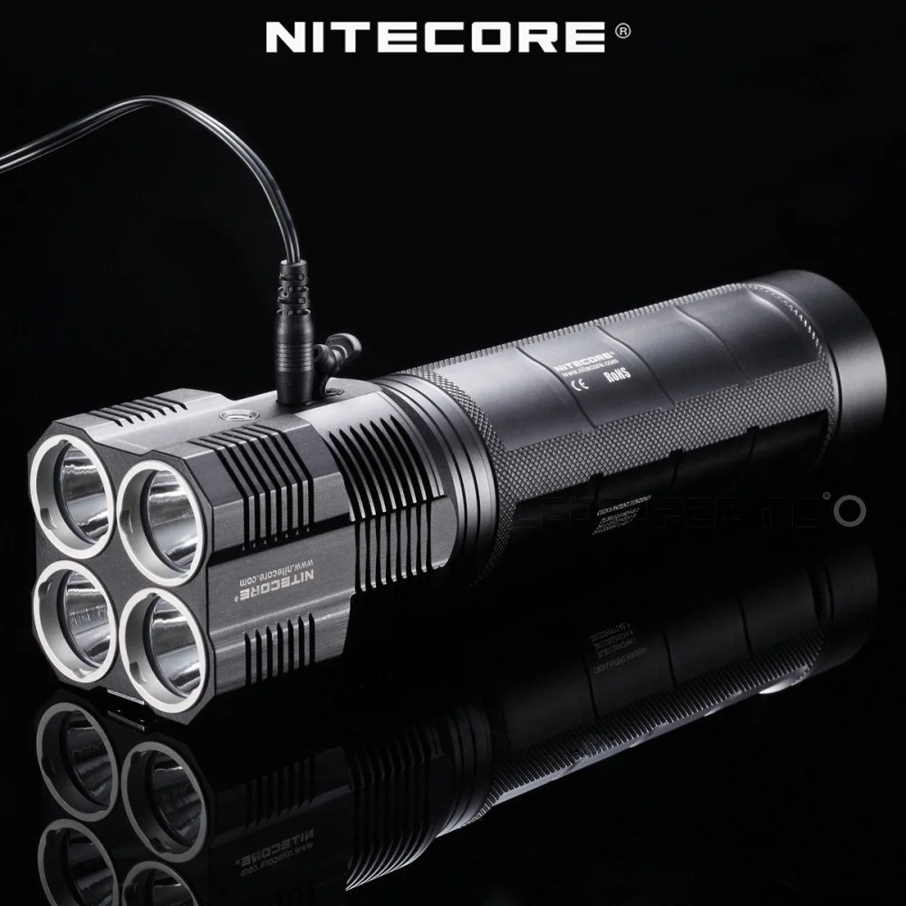 O светодиодный дисплей Nitecore TM26 4000 люмен фонарик портативный прожектор с