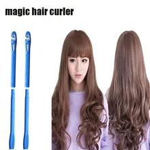 Волшебные бигуди для волос, Спиральные Локоны, набор для укладки, 20/18, не нагреваются, бигуди и 2 крючка для укладки, для удлиненных волос до(20-30 см