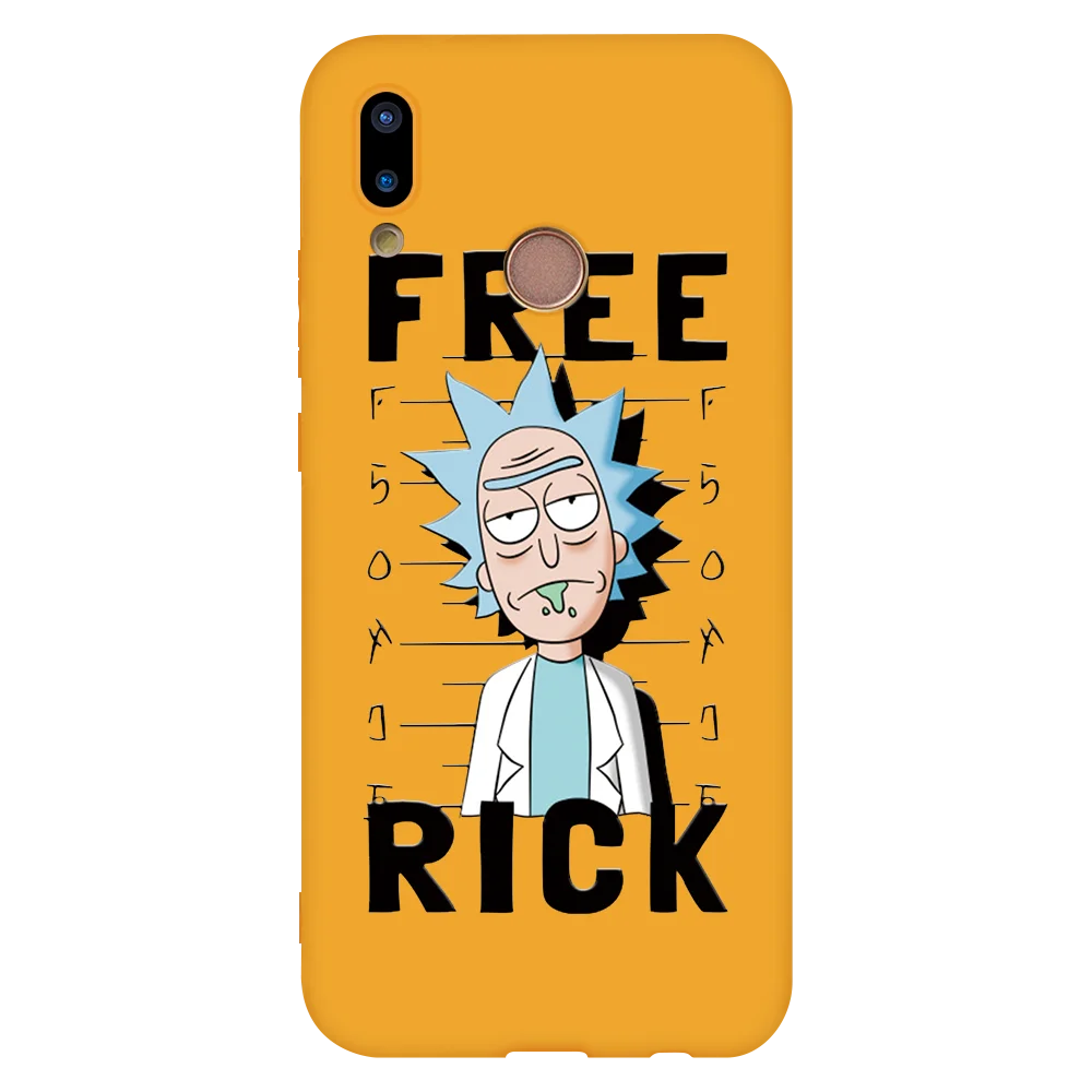 Цветной силиконовый матовый чехол Rick and marty для huawei Honor 9X 8X 10i 20i 20 Pro mate 20 30 P20 P30 Pro Lite P Smart TPU чехол - Цвет: Khu-0rfree