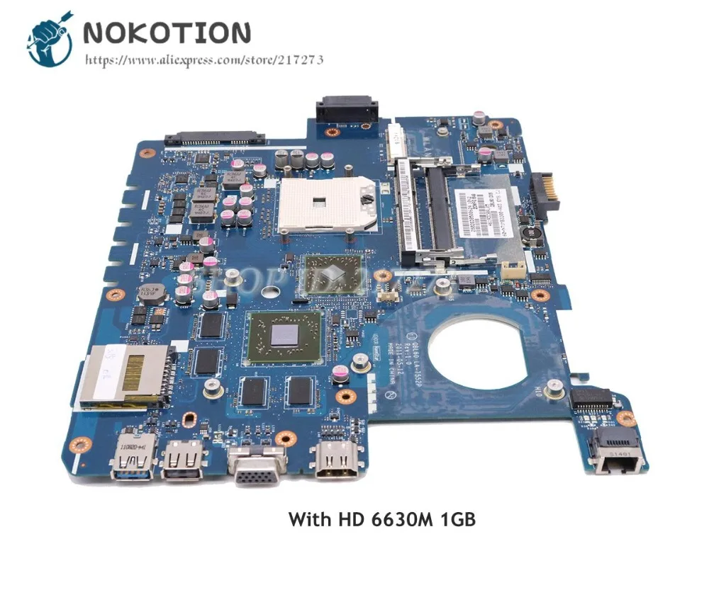 Материнская плата NOKOTION для ноутбука Asus K53TA K53TK X53T K53T материнская QBL60 стандартная