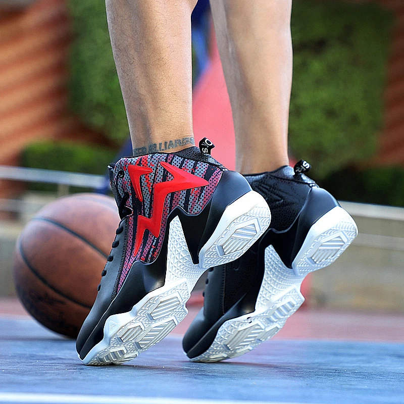 Man Basketball Shoes Spring Autumn Mens Basketball Court Sneakers Black Green Trainers Shoes Comfortable Sport Shoes Men Man Basketball Shoes Spring Autumn Mens Basketball Court Sneakers Black Green Trainers Shoes Comfortable Sport Shoes Men