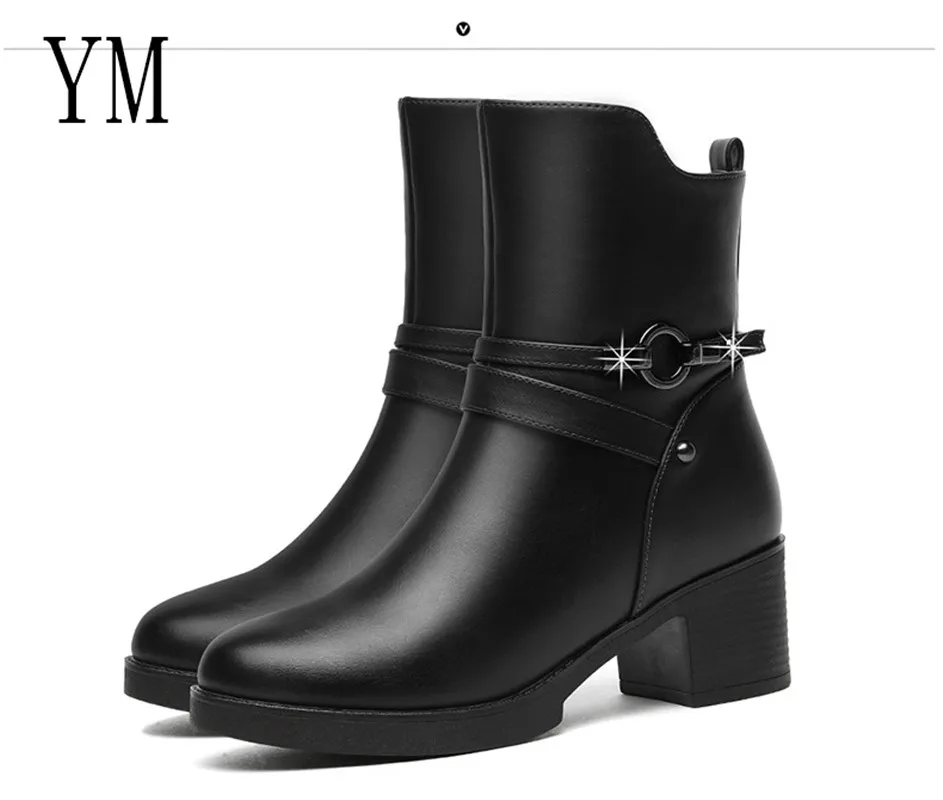 

Spring Winter Solid Martin boots Ankle Boots Platform Women Boots Ladies Party High heels Western Stretch Fabric Boots 34-41 #B0