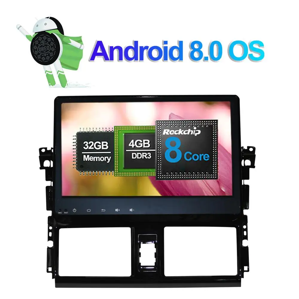 10 1 дюймовый Android 8 0 Восьмиядерный 4 Гб RAM IPS экран автомобильное радио стерео GPS