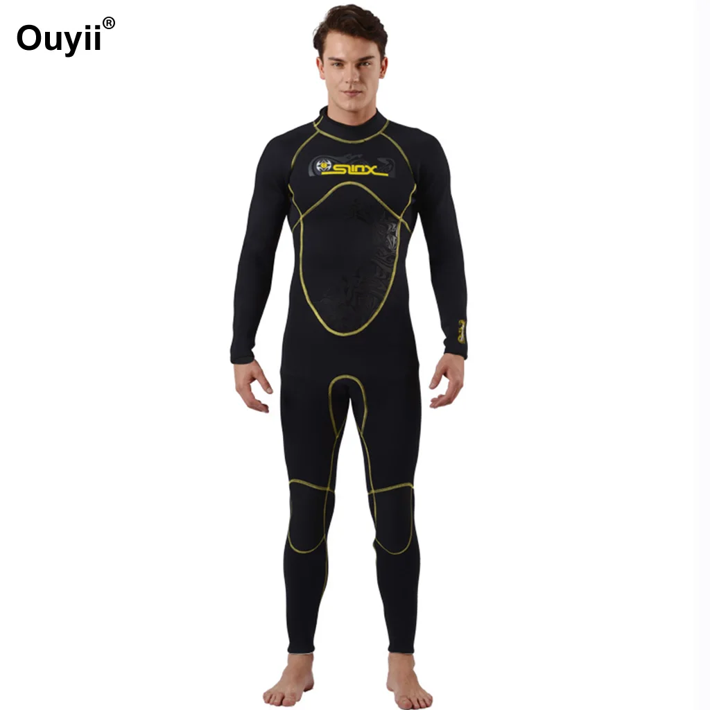 

Men Wet Suit Neoprene Swimming Wetsuit Surf Triathlon Full Body Scuba Diving Suit Rashguards Snorkeling Swimming Suit Surf Suit