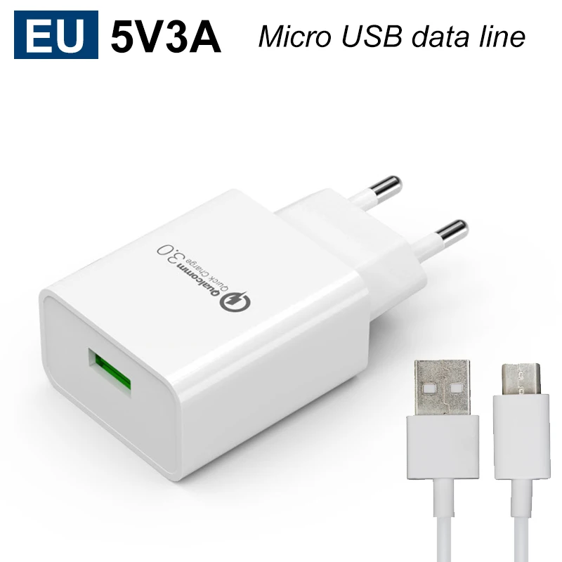EU 5V3A-Micro Usb