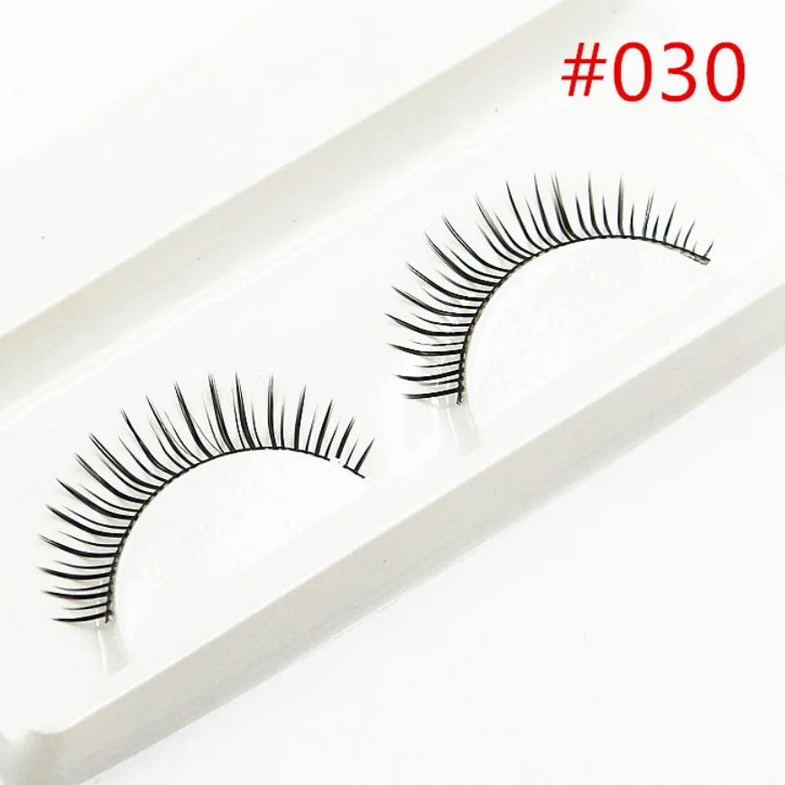2018 NEW 3D False Eyelashes Korea Natural Nude Makeup Long False Eyelash Handmake Eye Lashes Makeup Kit Gift #H030 1 Pair SELL