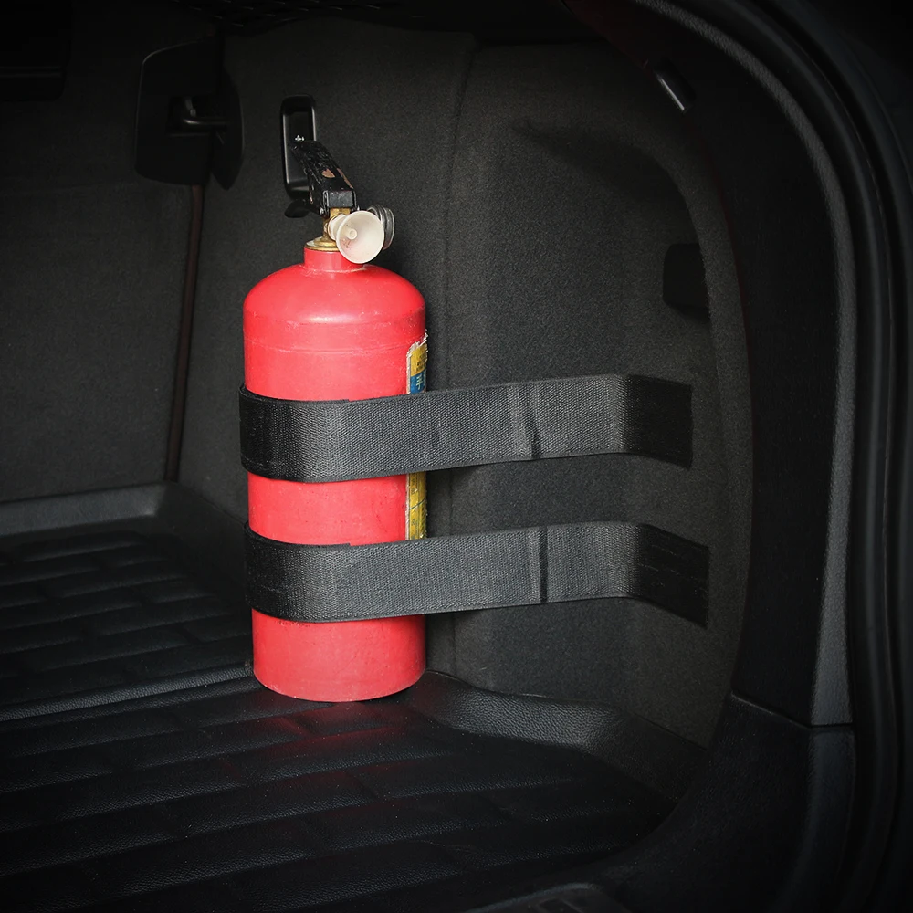 

4 Pcs/set Car fire extinguisher strap Nylon Belt for Daewoo Matiz Nexia Nubira Sens Tosca Winstorm