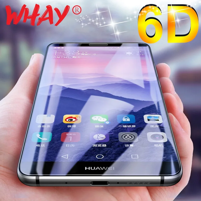 6D защитный Стекло для huawei P Smart 2019 Nova 5 4 3 3i 5D закаленное P20 P30 Коврики 20 30 Honor 10 9 10i Lite