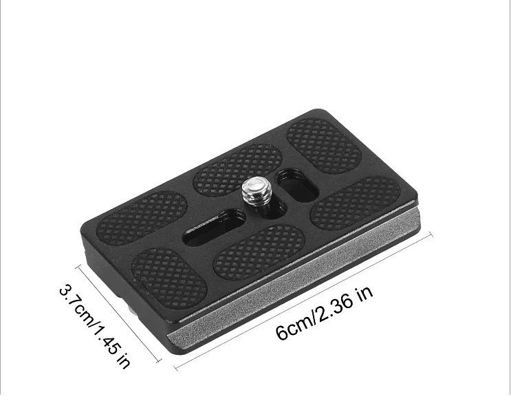 Tripod head quick release plate PU40 PU50 PU60 PU70 Tripod Monopods