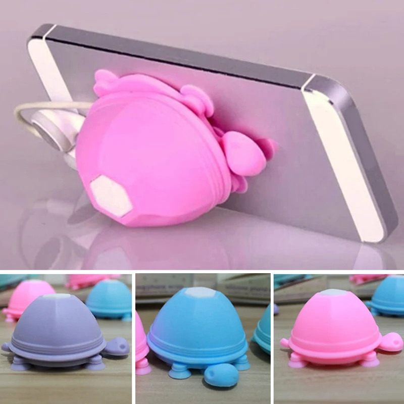 

Fashion Cable Winder Silicone Candy Color Turtle Earphone Winder Cute Cable Organizer Novelty mobile phone Holder for phone