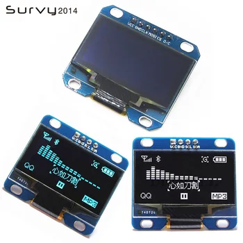 1.3 inch OLED Module White Color 128X64 OLED LCD LED Display Module 1.3 SPI IIC I2C open smart 0 96 inch i2c interface blue color oled display breakout module 128 64 for arduino uno r3 mega2560 leonardo