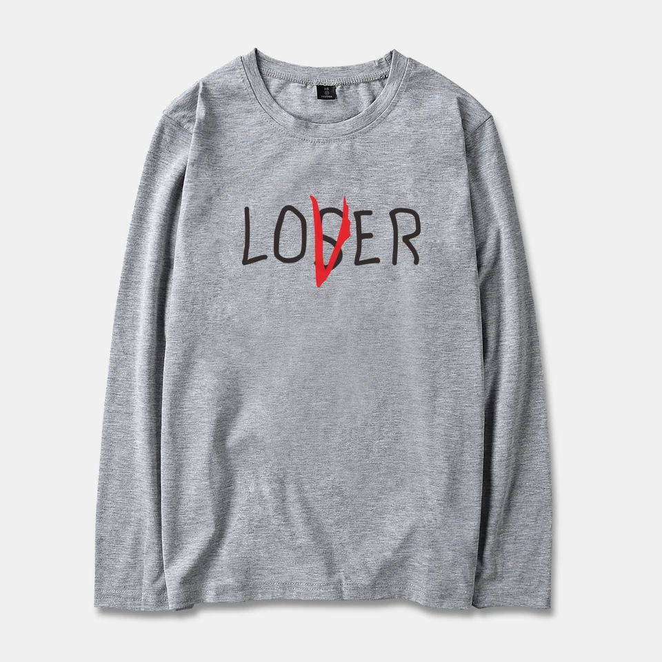 Фильм это проигравших Club Футболка Для мужчин/Для женщин Harajuku Loser Lover это вдохновил футболка Повседневное футболка с круглым вырезом футболки топы больших размеров