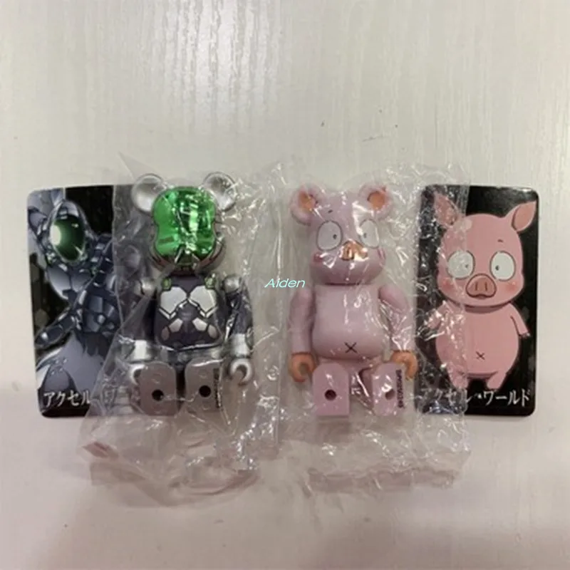

3" Bearbrick Kaws Gloomy BB 100% Be@rbrick BRIAN Original Fake ARTIST Hero Version PVC Action Figure Model Toy BOX 7CM Z822