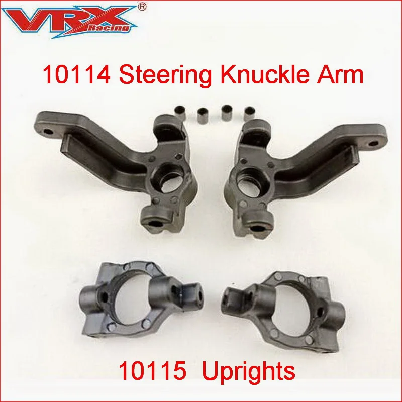 

Free shipping 10114 Steering Knuckle Arm and 10115 for VRX 1/10 Scale 4WD Electric RC car parts, remote contol car accessories
