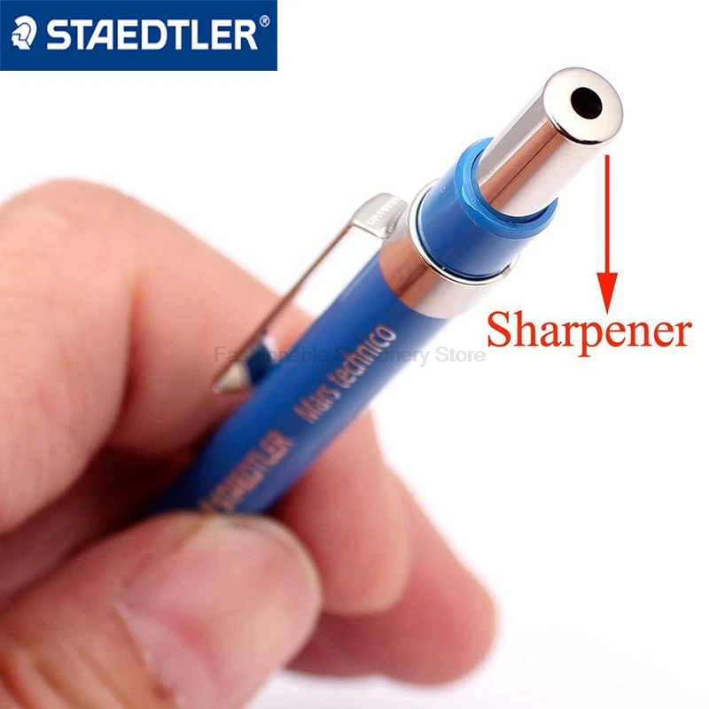 STAEDTLER 780 C Механические Карандаши+ ластик набор школьные канцелярские принадлежности офисные принадлежности металлический механический стержень для карандаша с точилкой 2,0 мм