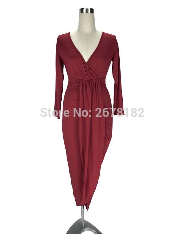 dress V neck614