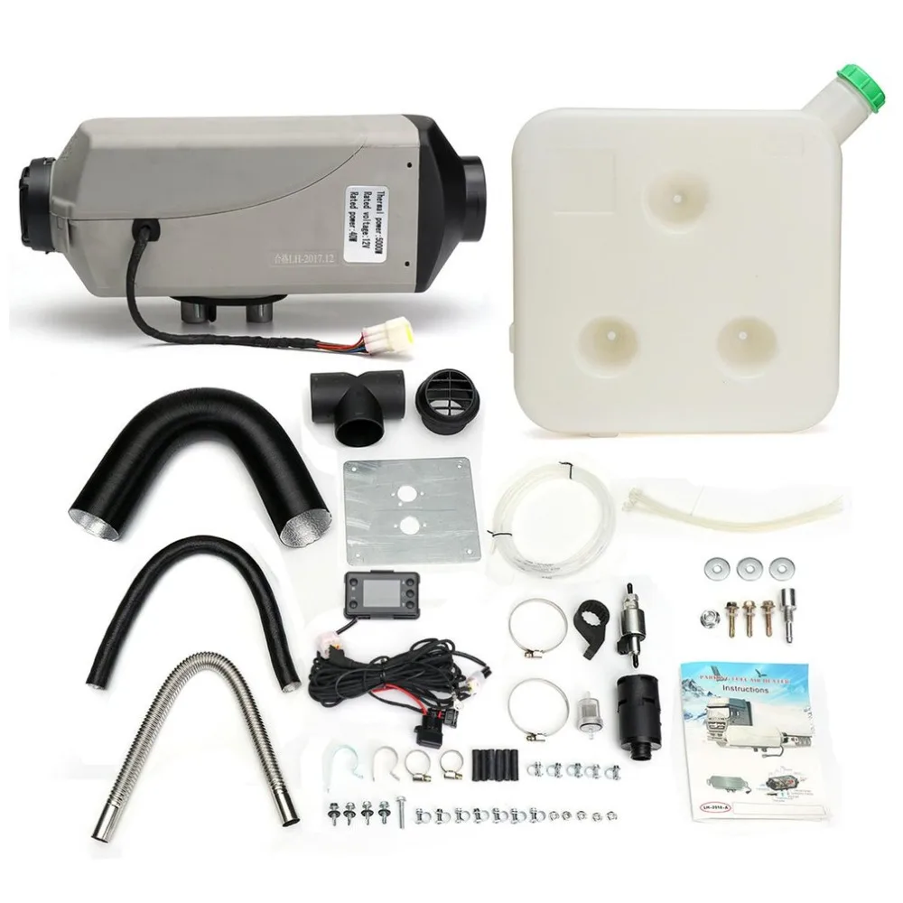 

8kw/12v Single LCD Switch Silencer Car Diesel Air Heater For Boat RV Truck