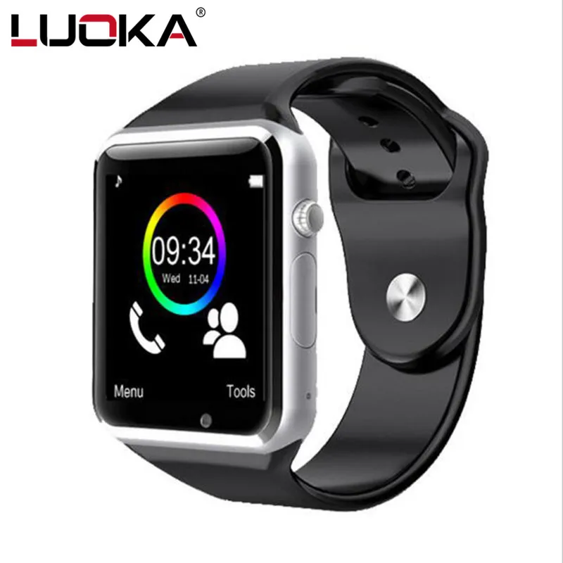 

LUOKA Smart Watch LK1 Clock Sync Notifier Support SIM TF Card Connectivity For Android IOS Smartwatch PK T5 DZ09 GV18 GT08 A1
