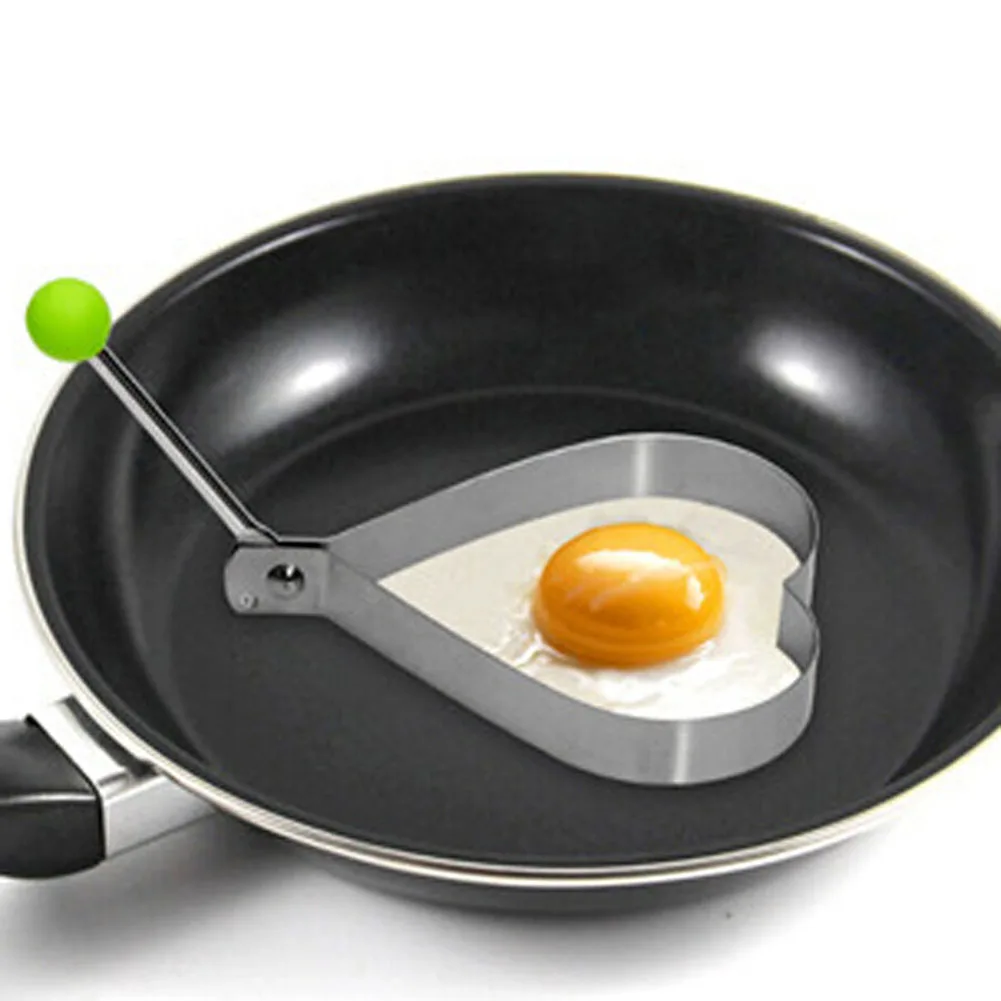 

Charm Excellent Mould Mold Kitchen Cooking Tool Stainless Steel Fried Egg Shaper Style