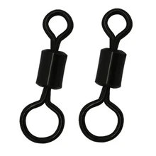 100 шт. Карп Рыбалка swivels с длинным корпусом большой глаз Карповые стержни Карп Рыбалка рыболовное снаряжение принадлежности для рыбалки