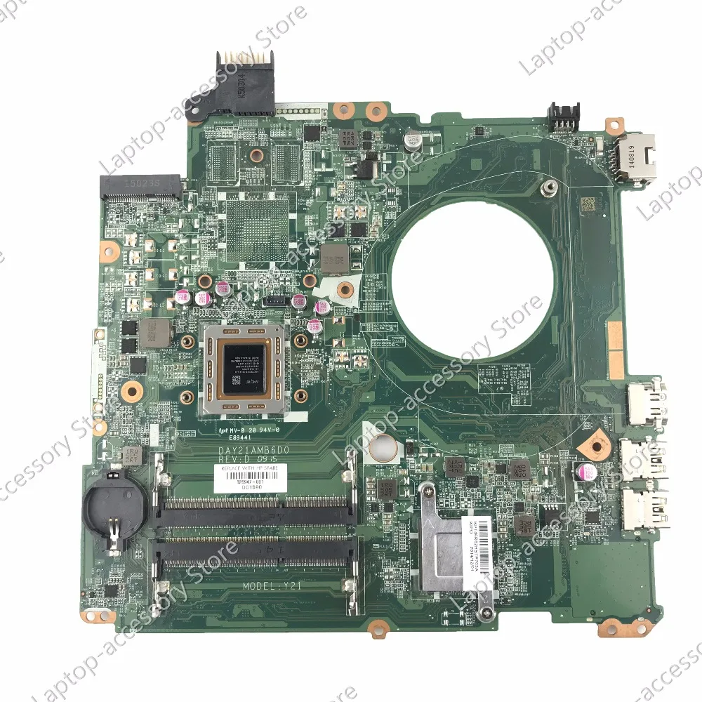 

New For HP Pavilion 15-P Laptop motherboard mainboard 826947-501 826947-501 / Free Shipping + 100% tested