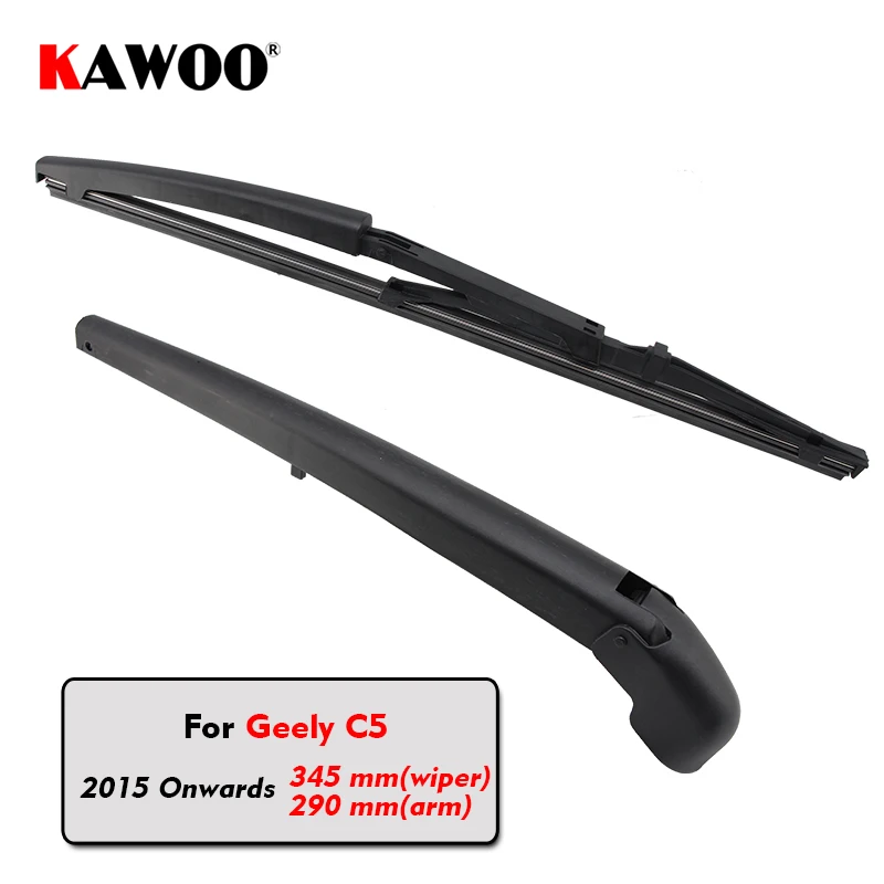 KAWOO Car Rear Wiper Blades Back Window Wipers Arm For Geely C5