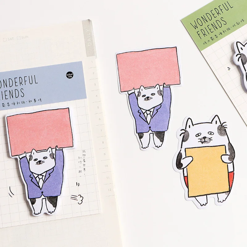 

On Sale Office Writing Sticker Series 4 Sticker Post It Bookmark Memo Marker Point Flags Sticky Notes label Decoration